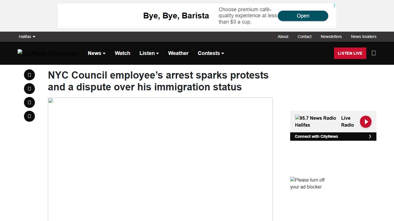 NYC Council employee’s arrest sparks protests and a dispute over his immigration status