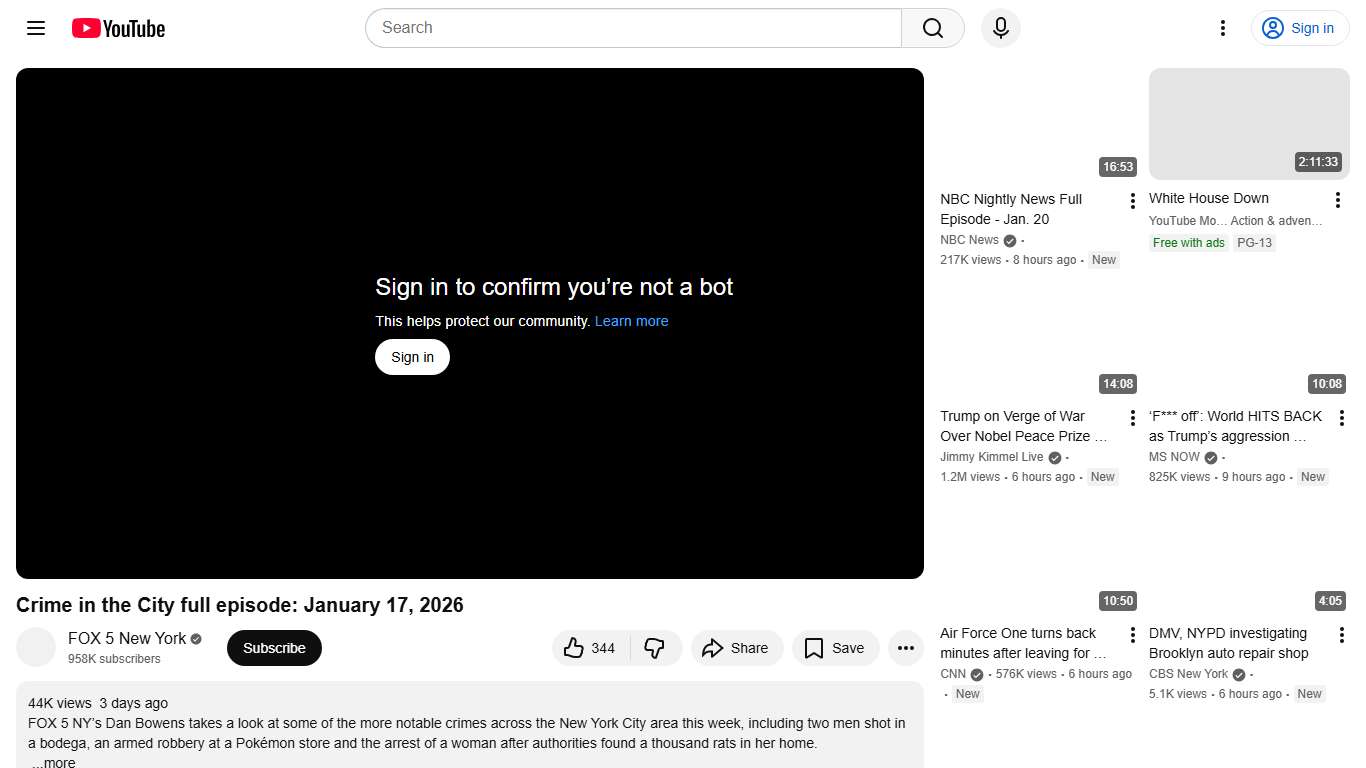 Crime in the City full episode: January 17, 2026 - YouTube